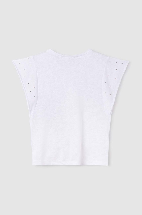 Mayoral t-shirt dziecięcy 6019.8E.Junior.PPYH biały SS24