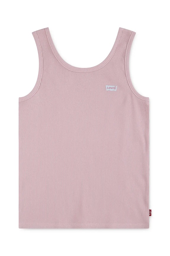 Levi's top bambino/a LVG MEET AND GREET RIBBED TANK 3EK116 rosa SS26