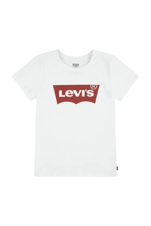 Παιδικό μπλουζάκι Levi's LVG BATWING TEE άλλο λευκό 3EK825