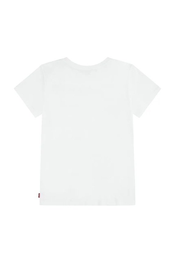 Παιδικό μπλουζάκι Levi's LVG BATWING TEE 3EK825 λευκό SS26