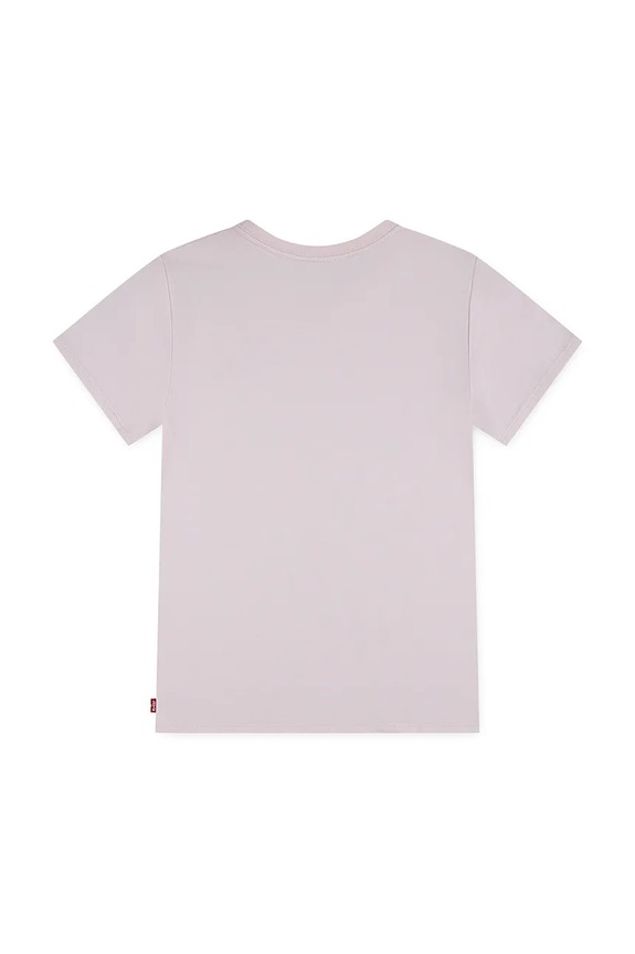 Παιδικό μπλουζάκι Levi's LVG BATWING CHEST HIT TEE 3EK826 ροζ SS26