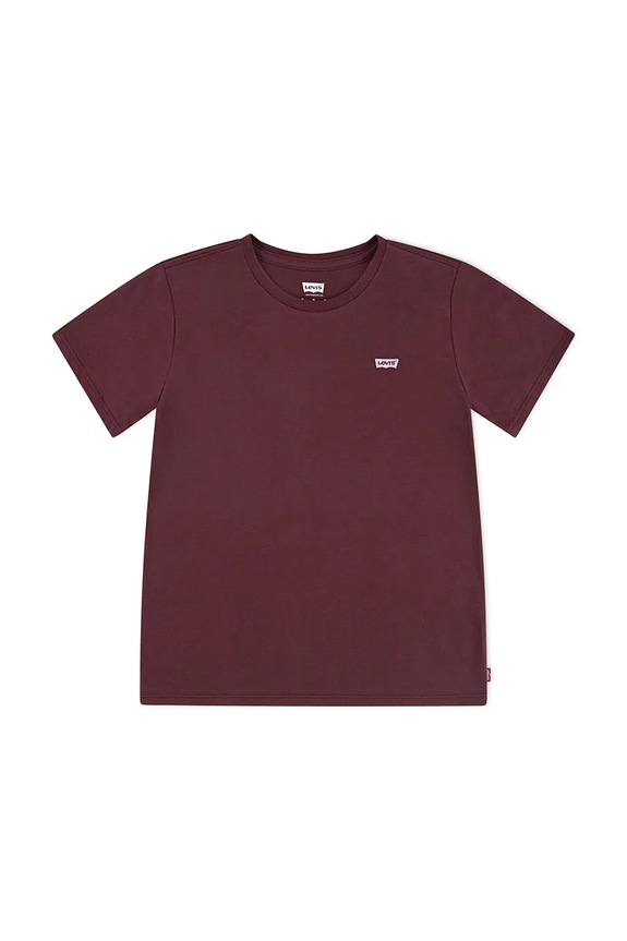 Levi's t-shirt dziecięcy LVG BATWING CHEST HIT TEE pozostałe bordowy 3EK826