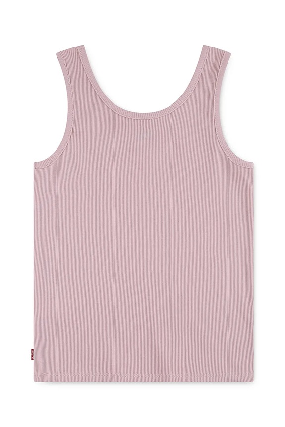 BIMBA Levi's top bambino/a LVG MEET AND GREET RIBBED TANK 4EK116 rosa