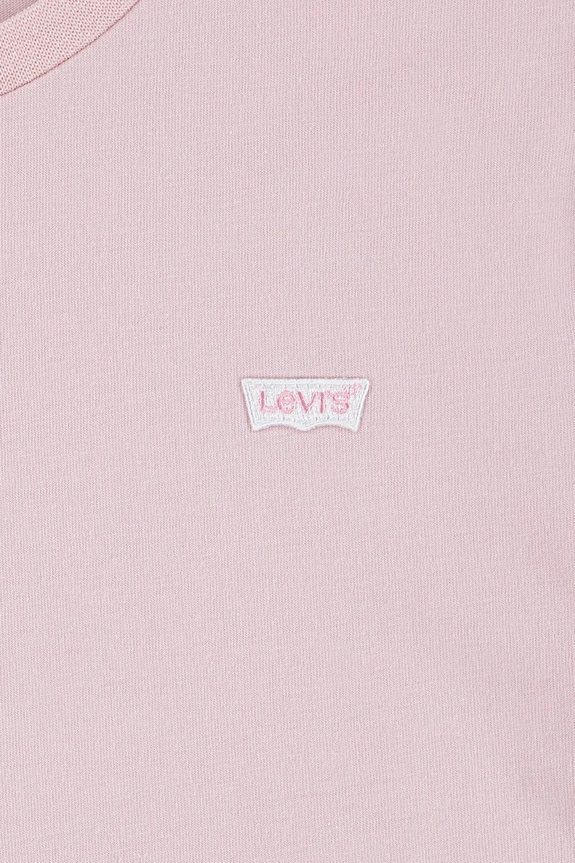 Fete Levi's tricou copii LVG BATWING CHEST HIT TEE 4EK826 roz