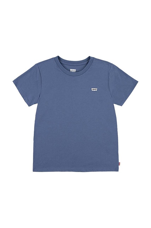 Levi's tricou copii uni albastru 4EK826