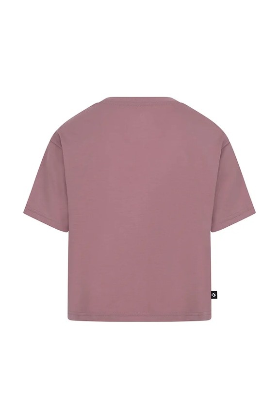 Converse tricou de bumbac pentru copii 4CD915 roz SS26