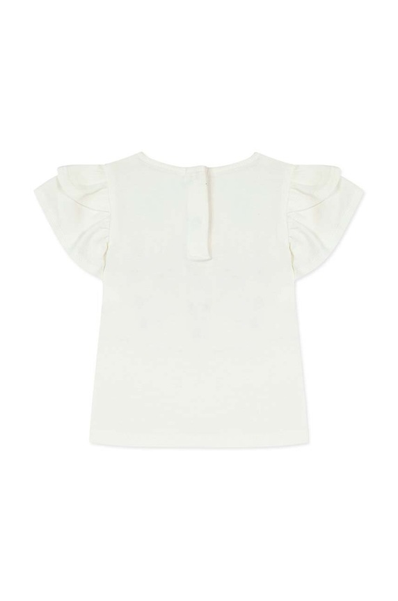 Dziewczynka Tartine et Chocolat t-shirt niemowlęcy TY10011.60.74 beżowy