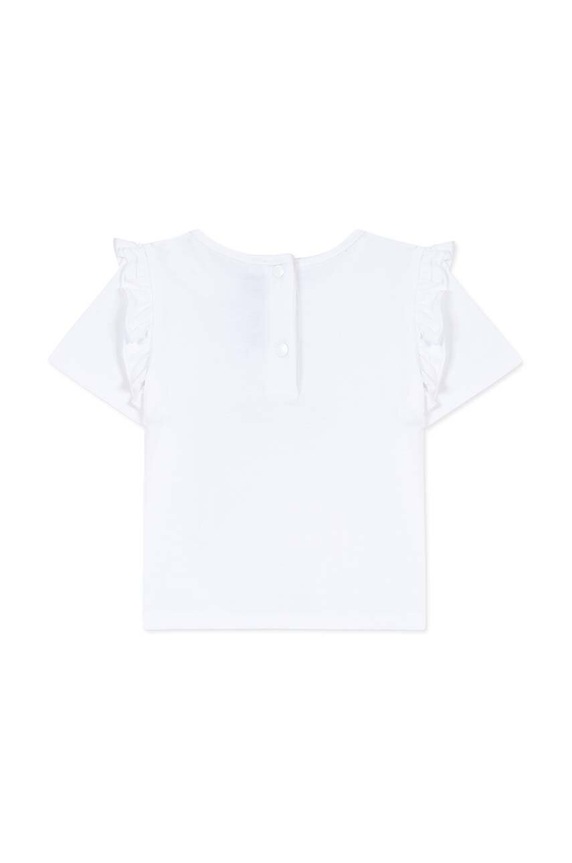 Fete Tartine et Chocolat tricou bebe TY10071.60.74 alb