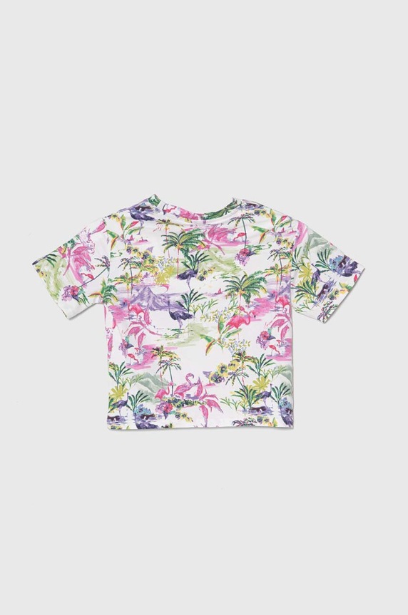 Guess t-shirt dziecięcy J4GI12.K6YW3.PPYH zielony SS24