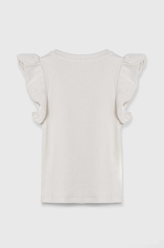 Fete Pepe Jeans tricou copii QUANISE PG503086 alb