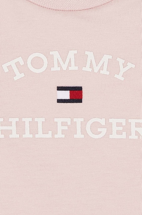 Lány Tommy Hilfiger újszülött póló KN0KN01805.PPYH rózsaszín