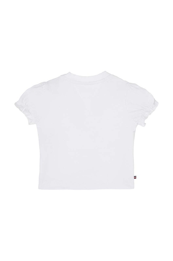 Tommy Hilfiger újszülött póló KN0KN01807.PPYH fehér SS24