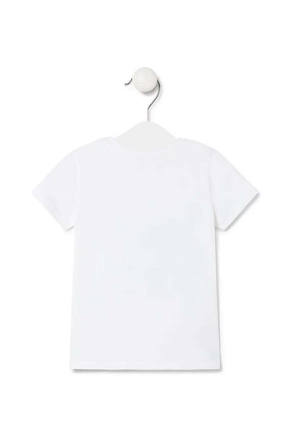 Tous t-shirt bawełniany dziecięcy Logo.2002 niebieski SS24