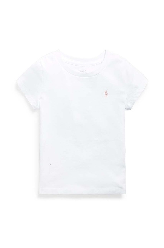 Polo Ralph Lauren gyerek pamut póló pamut fehér 312833549064