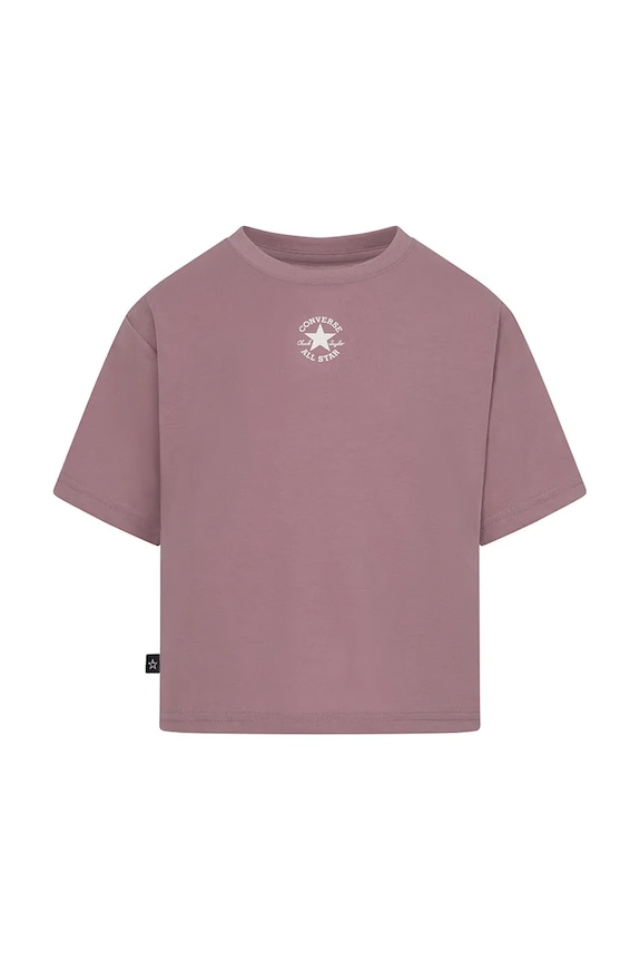 Converse tricou copii print roz 3CD915