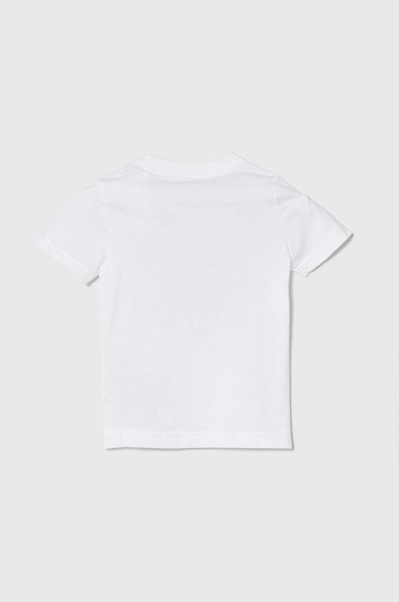 Converse tricou de bumbac pentru copii 866500 alb SS26