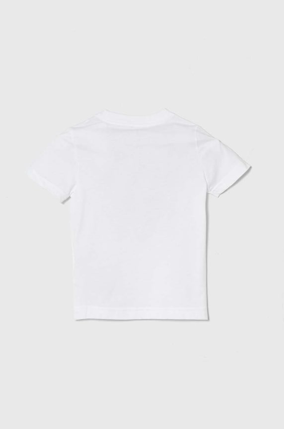 Converse tricou de bumbac pentru copii 866500 alb SS26