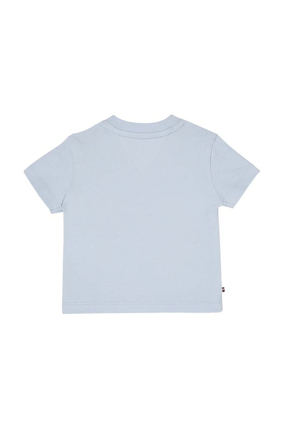 Tommy Hilfiger újszülött póló KN0KN01806.PPYH kék SS24