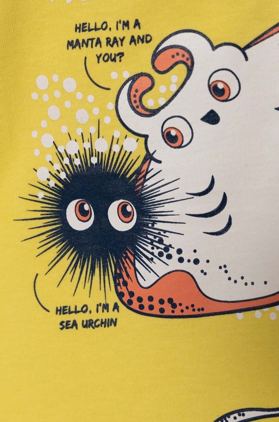 Pamučni top za bebe zippy 2-pack 3105939901 zlatna