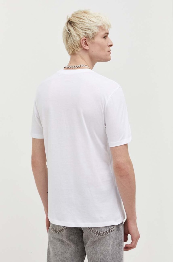 Odzież HUGO t-shirt bawełniany 50504916 biały