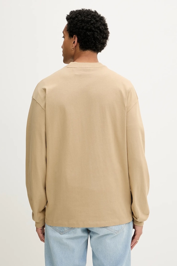 Îmbrăcăminte HUGO longsleeve bărbătesc din bumbac Daposo 50511029 verde