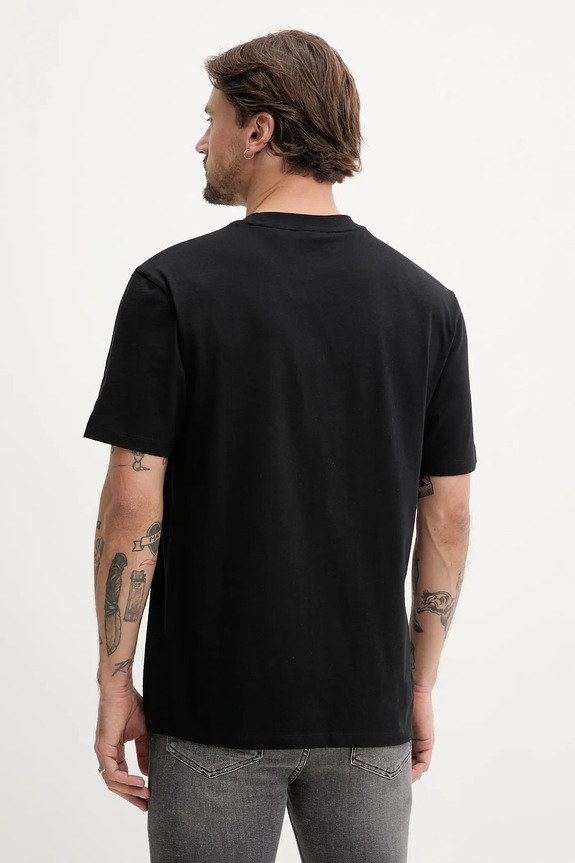 Odzież HUGO t-shirt bawełniany 50508513 czarny