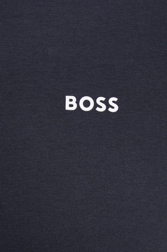 Boss Green tricou Tee V 50506347 bleumarin