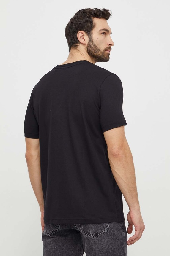 BOSS Green t-shirt Tee V 50506347 czarny AA00