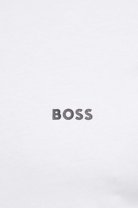 BOSS Green tricou bărbați Tee alb 50506373