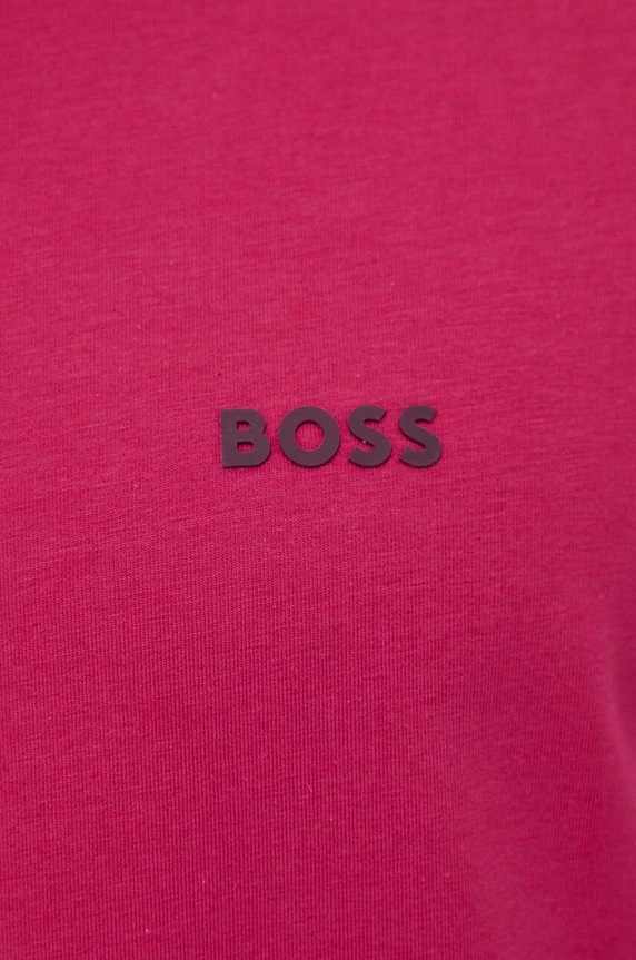 BOSS Green T-shirt męski Tee 50506373 różowy