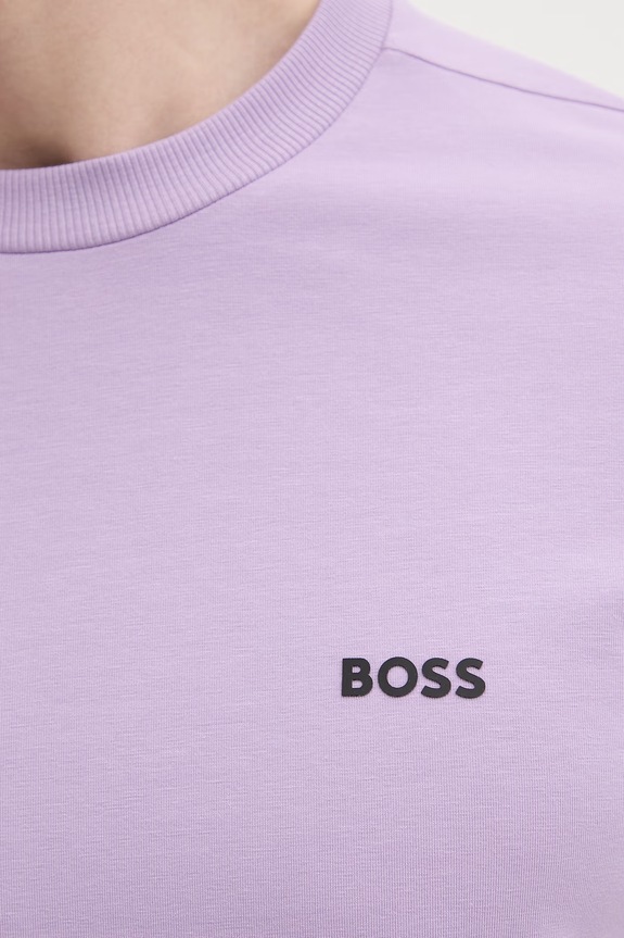 BOSS Green Ανδρικό T-shirt Tee 50506373 μωβ