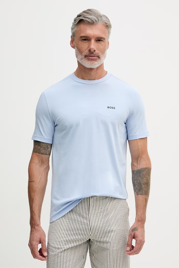 BOSS Green tričko pánské Tee modrá 50506373