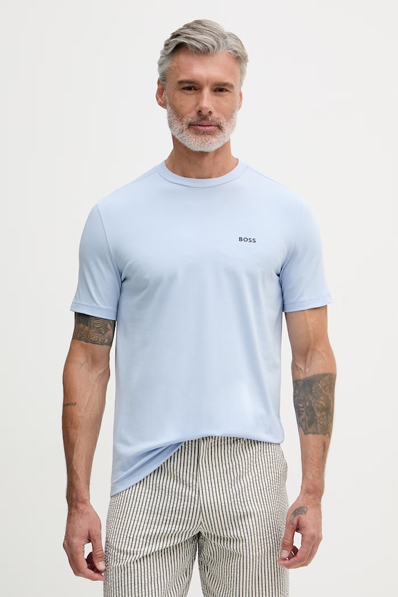 BOSS Green tričko pánské Tee modrá 50506373