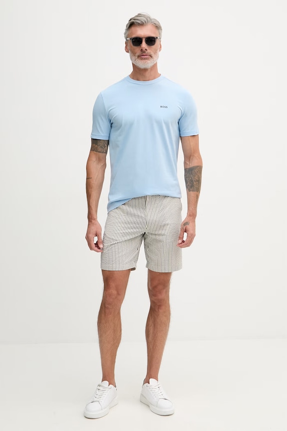 BOSS Green t-shirt da uomo Tee 50506373 blu AA00