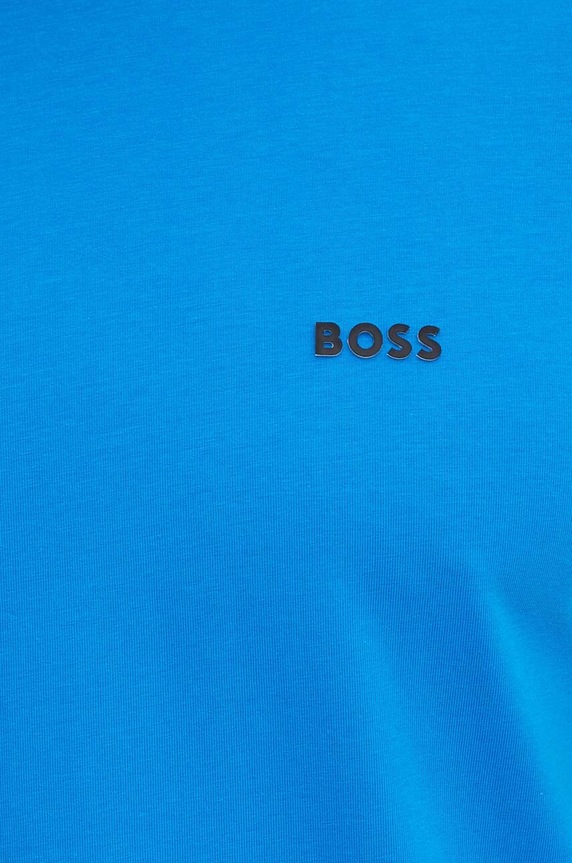 BOSS Green T-shirt męski Tee niebieski 50506373