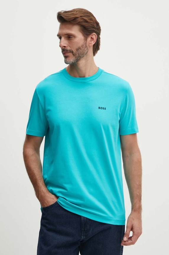 BOSS Green tričko pánské Tee 50506373 zelená AA00