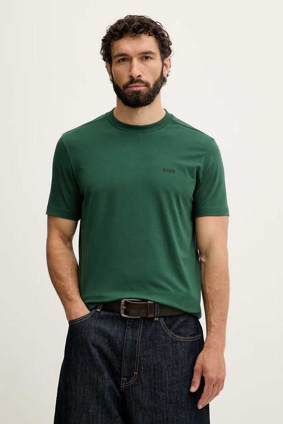 BOSS Green tricou pentru bărbați Tee verde 50506373
