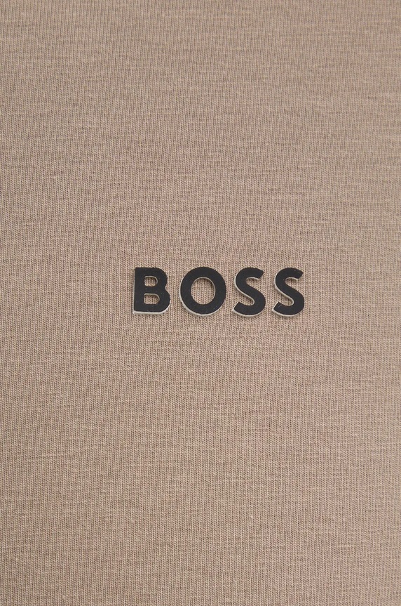 BOSS Green T-shirt męski Tee 50506373 beżowy