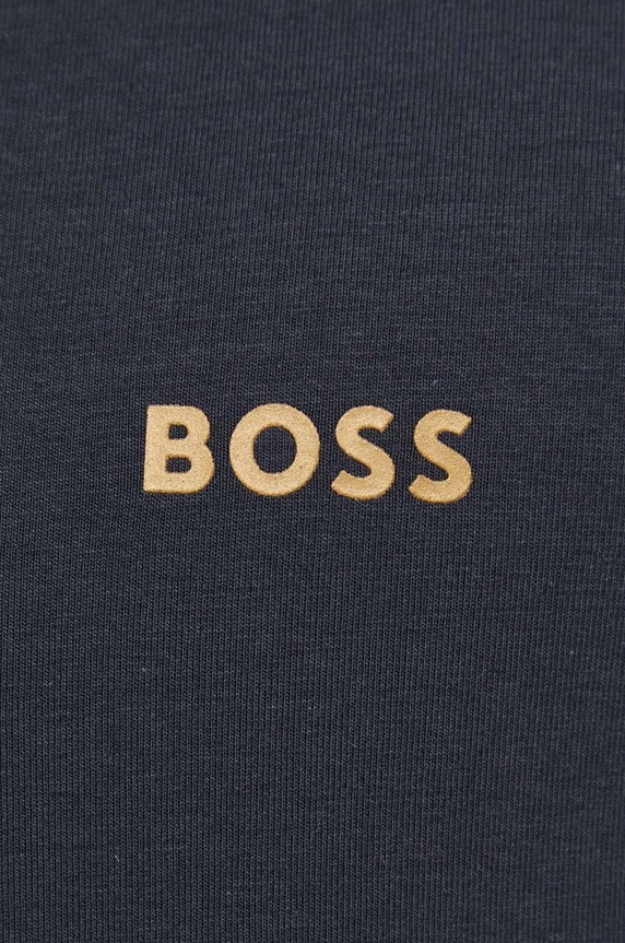BOSS Green T-shirt męski Tee niebieski 50506373
