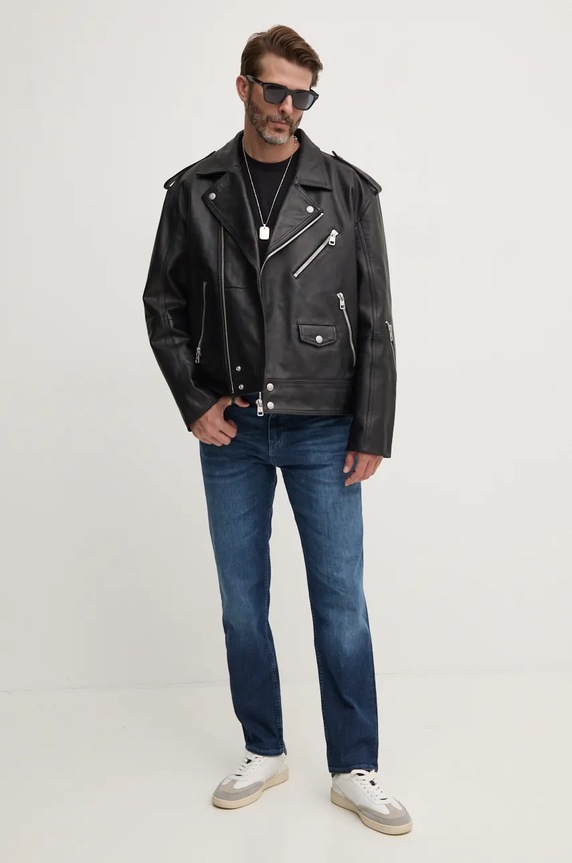 BOSS Green tricou bărbătesc Tee 50506373 negru AA00