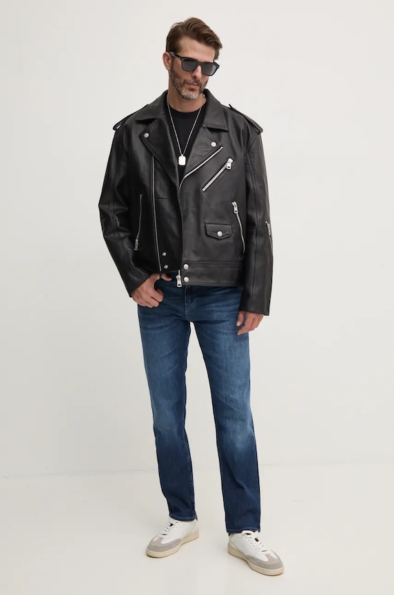 BOSS Green tricou bărbătesc Tee 50506373 negru AA00