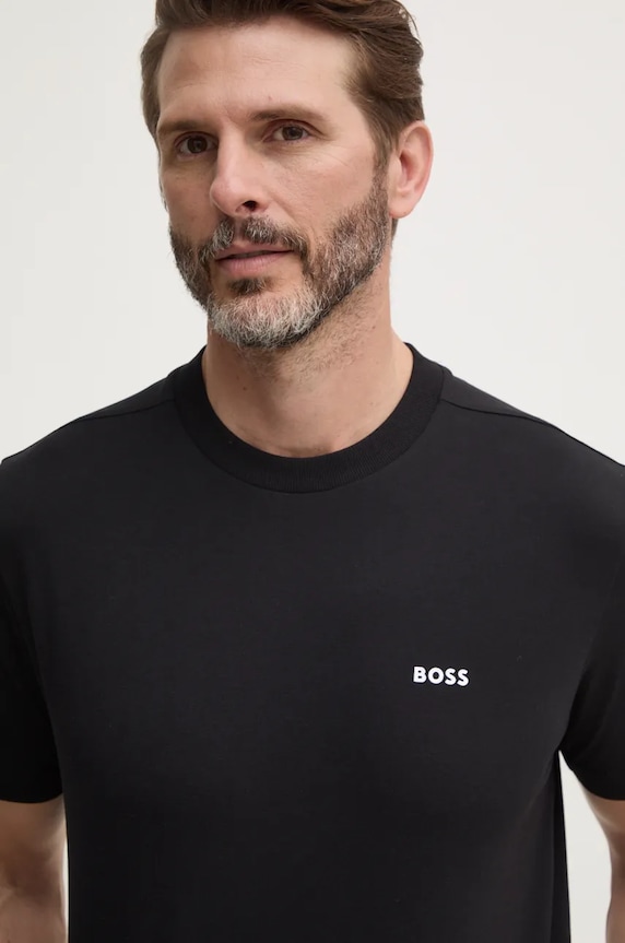 BOSS Green tricou bărbătesc Tee 50506373 negru