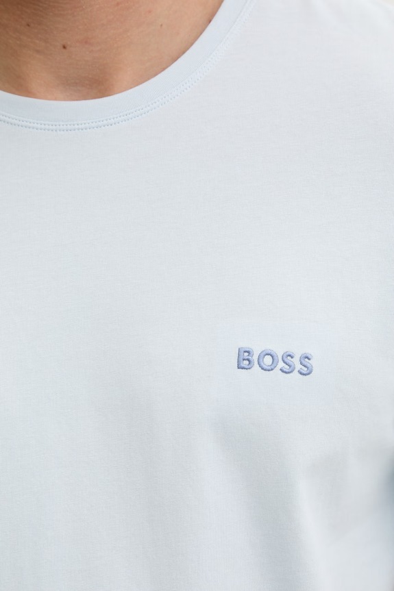 BOSS homewear muška majica kratkih rukava od pamuka s elastanom Mix&Match T-Shirt R 50515312 plava