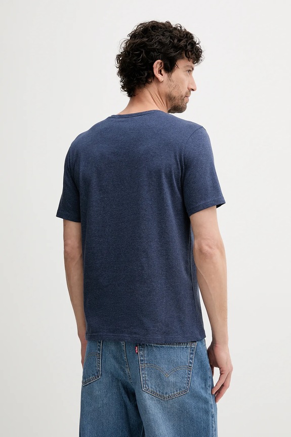 BOSS футболка loungwear чоловіча бавовняна з еластаном Mix&Match T-Shirt R 50515312 темно-синій SS26