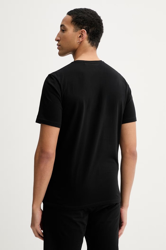 Îmbrăcăminte BOSS tricou loungewear bărbătesc din bumbac cu elastan Mix&Match T-Shirt R 50515312 negru