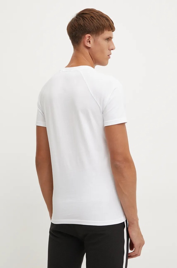 BOSS tričko pánské T-Shirt RN Slim Fit 50517970 bílá SS26