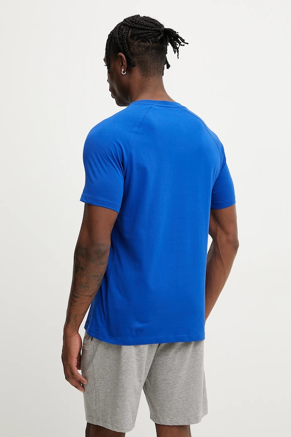 Oblečenie Bavlnené tričko BOSS T-Shirt RN Slim Fit 50517970 fialová