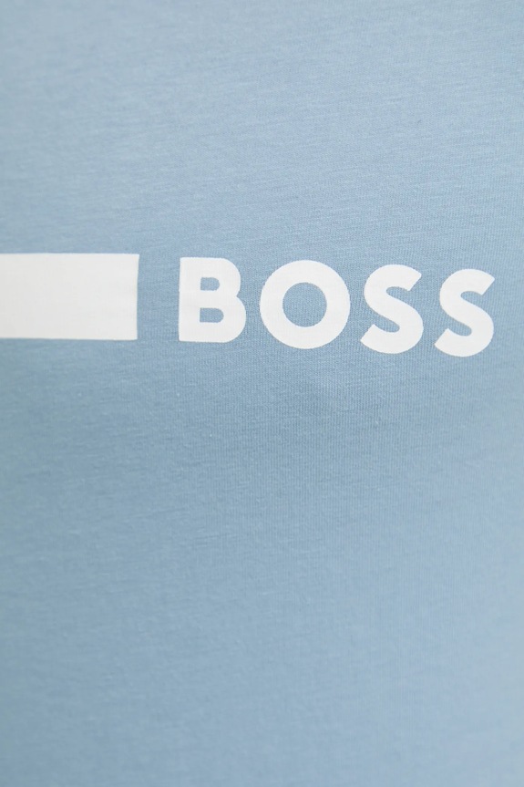 BOSS T-shirt męski T-Shirt RN Slim Fit 50517970 niebieski