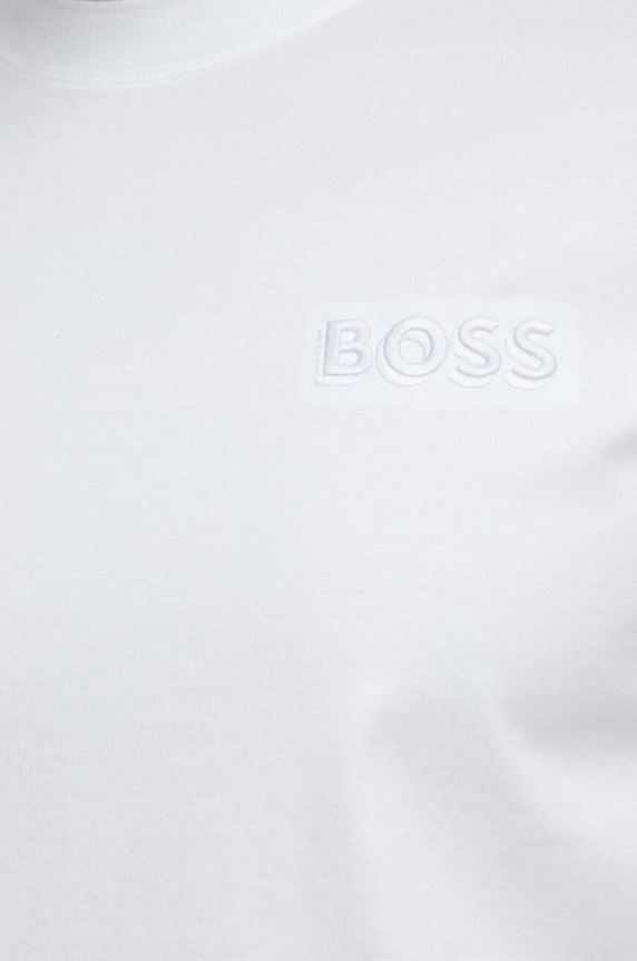 BOSS t-shirt bawełniany biały 50504557