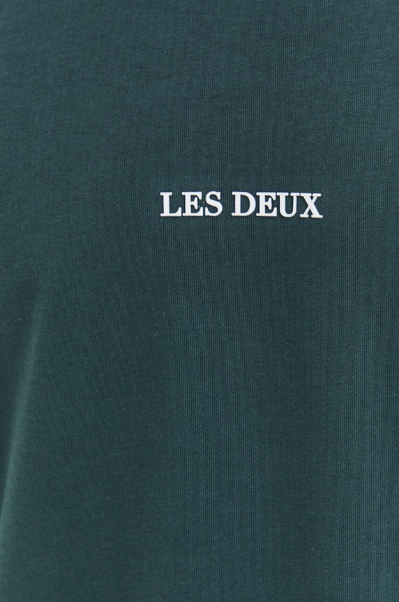 Les Deux tricou din bumbac LDM101170 verde